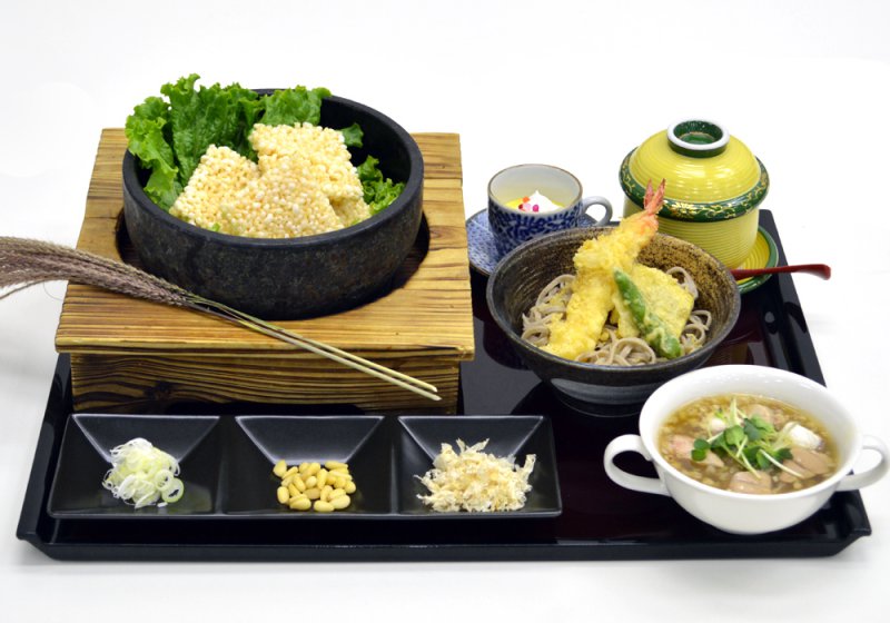おこげの海鮮あんかけ御膳
